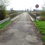 Brücke über die Alte Finow am Schöpfwerk Liepe