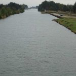 Oder-Havel-Kanal obere Zufahrt Schiffshebewerk
